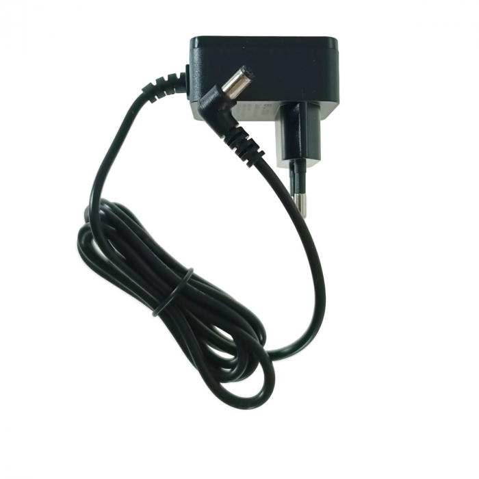Alimentator de 6V-0.8A, 5W, cu mufa jack 2.1x5.5mm la 90 grade, Blow 10281, cablu de 1.2m, negru [3]