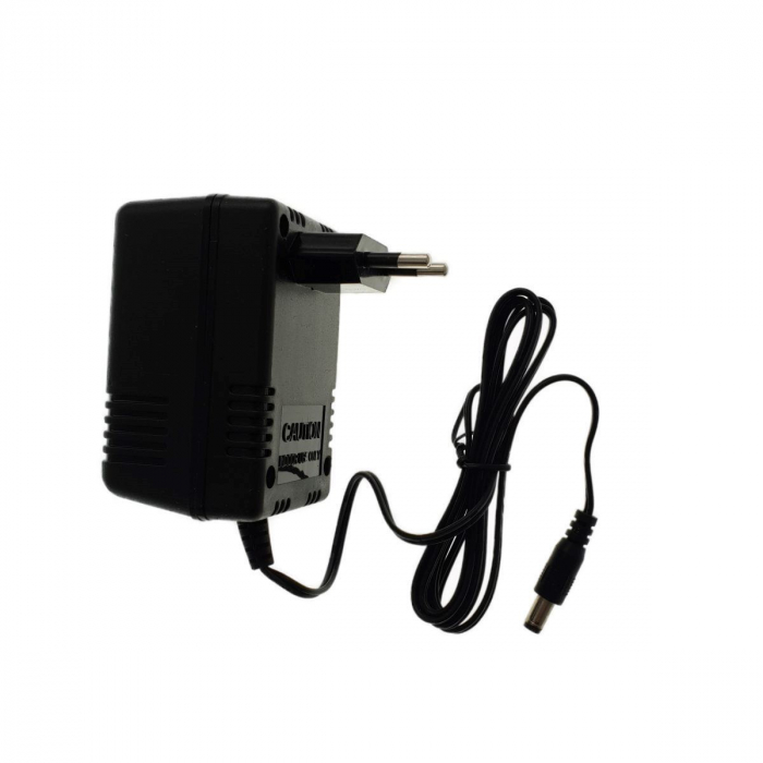 Alimentator EU SH48,12V,1A, conector 5.5mmx2.1mm, cablu 120cm, negru [2]