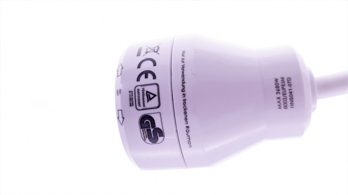 Cablu Prelungitor Allocacoc 5m, Alb - 3680W Max, EUPE5M | Cu Buton ON/OFF prin Rotire [4]