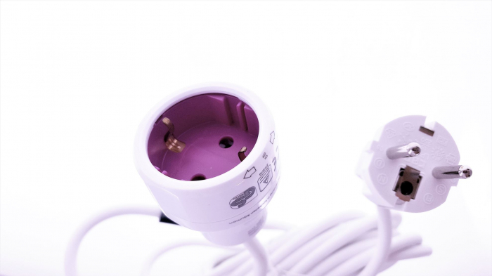 Cablu Prelungitor Allocacoc 5m, Alb - 3680W Max, EUPE5M | Cu Buton ON/OFF prin Rotire [3]