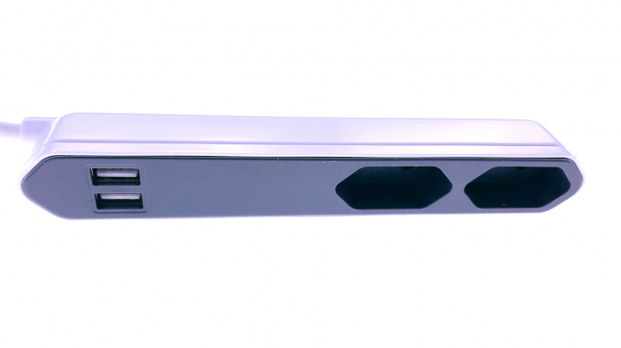 Allocacoc-Prelungitor 2 prize  EU+2 USB, 2.1A, 1.5m [3]