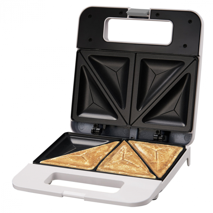 Sandwich-maker, Esperanza, 1000W, Alb [3]