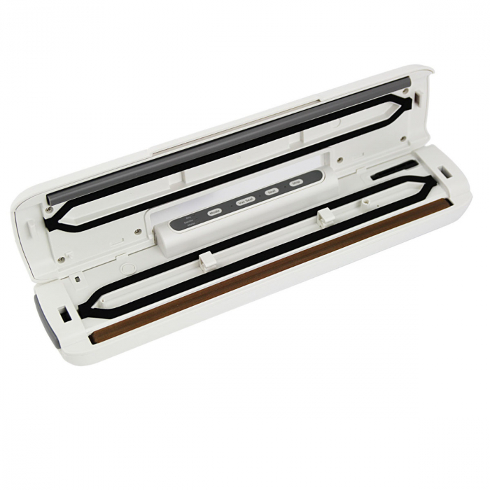 Aparat de vidat si sigilat, 110W, 3L/min, latime maxima de etansare 300mm, vidare umeda/uscata/soft, cutter si 10 pungi incluse, ES-96523, uz alimentar si general [5]