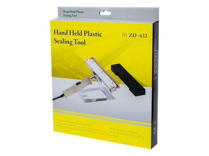 Aparat electric de mana pentru sigilat pungi, 60W, cu maner ergonomic [5]