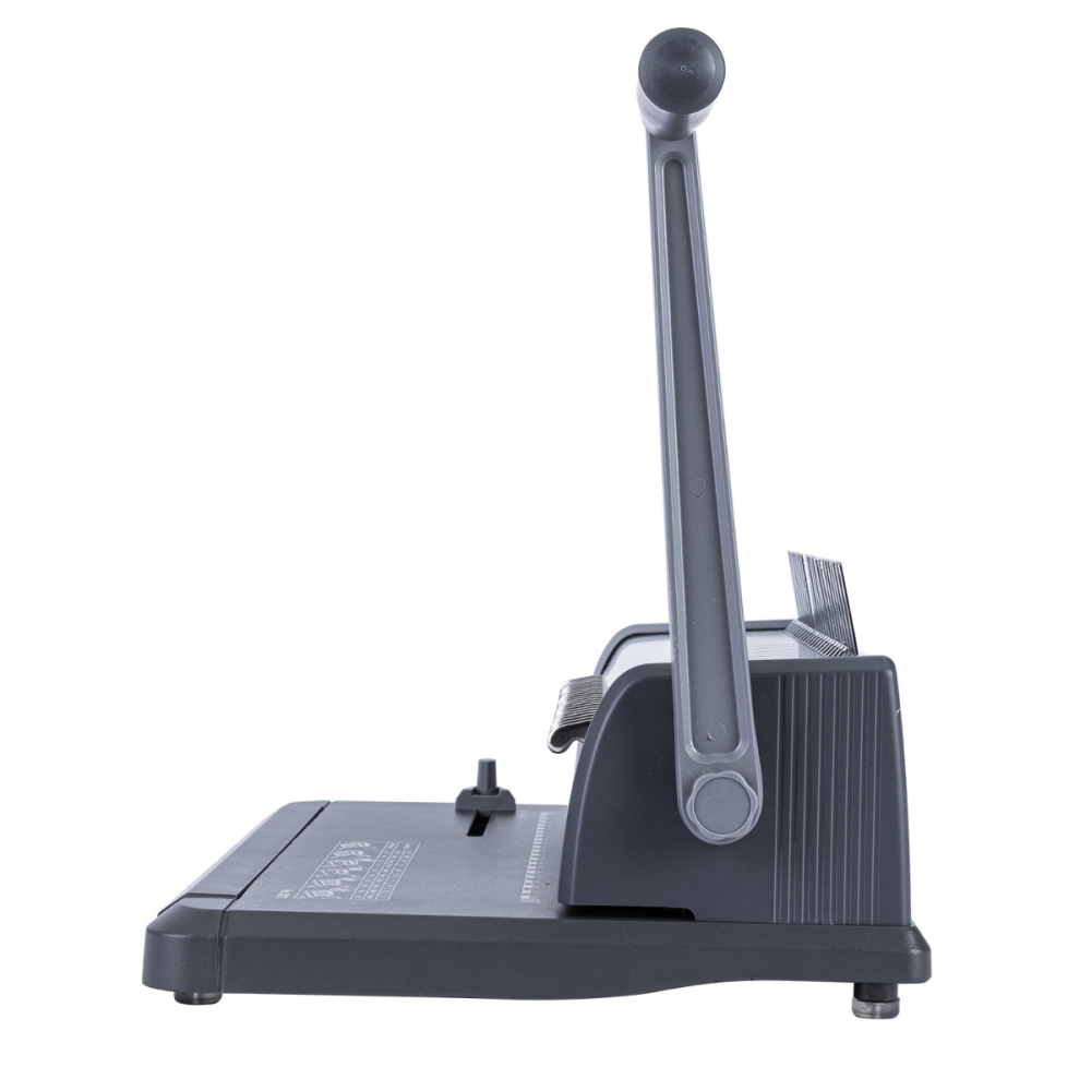 Aparat indosariat manual, E3873, cu inele din plastic, capacitate indosariere 425 foi, perforare 18 coli, pentru birou si arhivare intensiva [3]