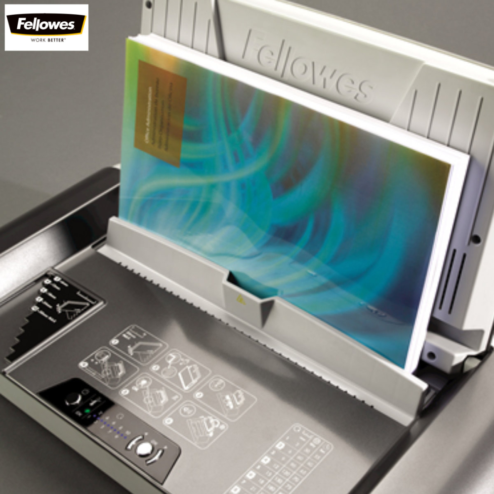 Aparat indosariat termic, Fellowes Helios 30, cu legare termica, grosime maxima document 30 mm, capacitate indosariere 300 foi, pentru birou si arhivare [3]