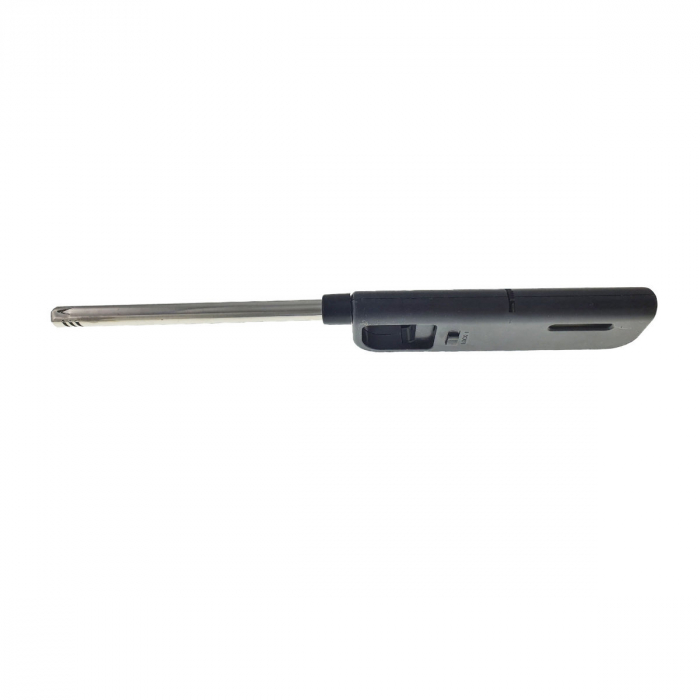 Aprinzator cu gaz, cu buton reglare flacara si sistem de blocare, 268x35x16mm, negru [3]