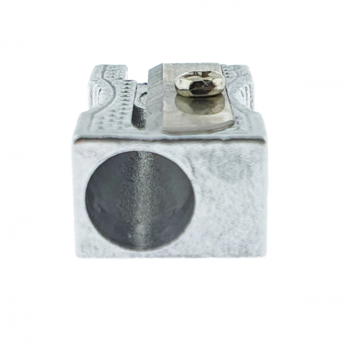 Ascutitoare creioane din aluminiu, compacta si durabila, 25x14x10 mm, argintie [4]