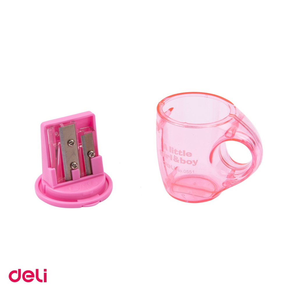 Ascutitoare Deli Container Cescuta, din plastic, dubla [5]