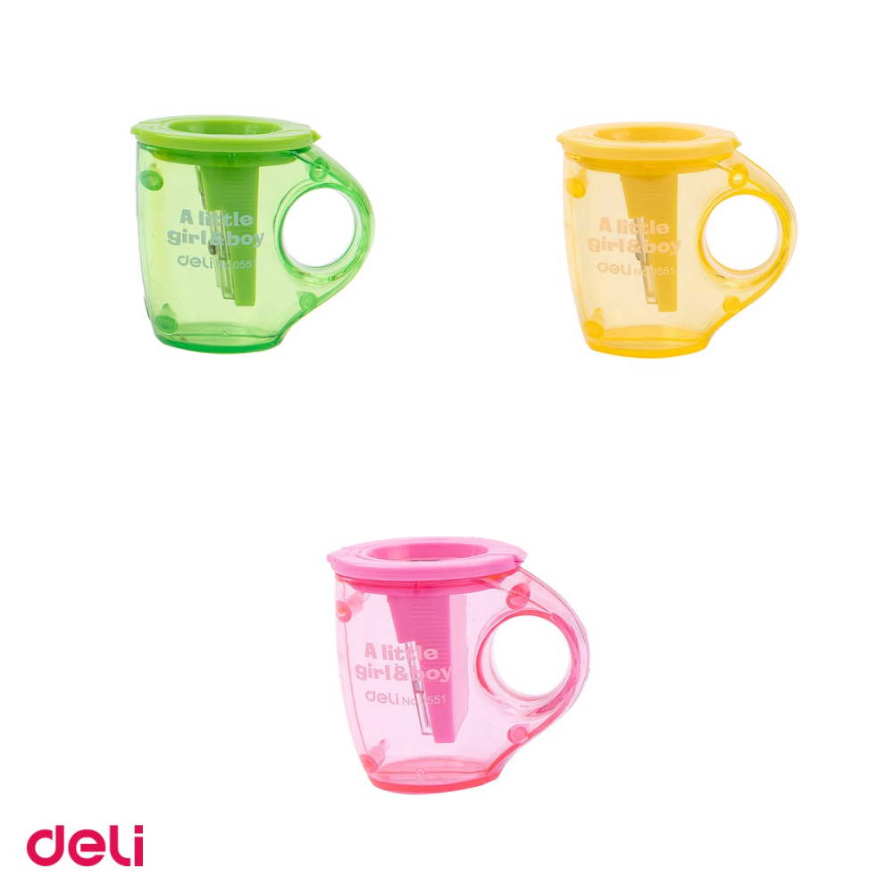 Ascutitoare Deli Container Cescuta, din plastic, dubla [4]