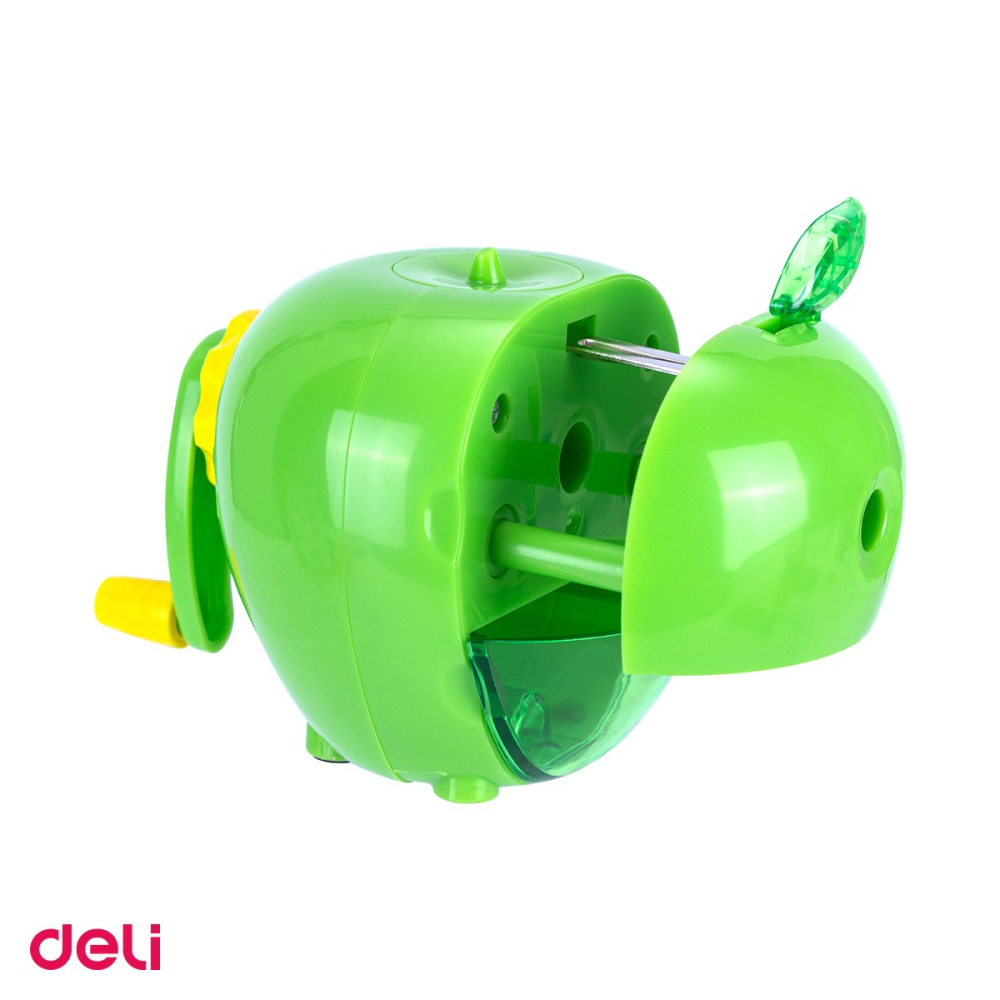 Ascutitoare Deli Fixa Model Fructe, din plastic, transparenta, 2, 111x83x95 mm [5]