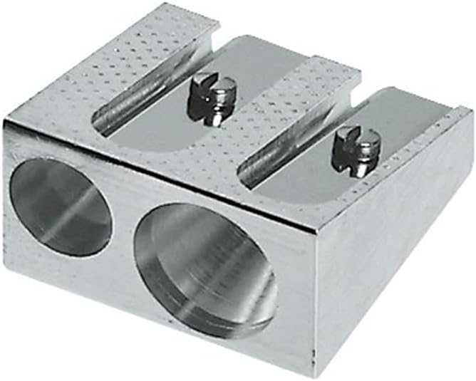 Ascutitoare dubla din metal Faber-Castell, pentru creioane clasice, triunghiulare si Jumbo [2]