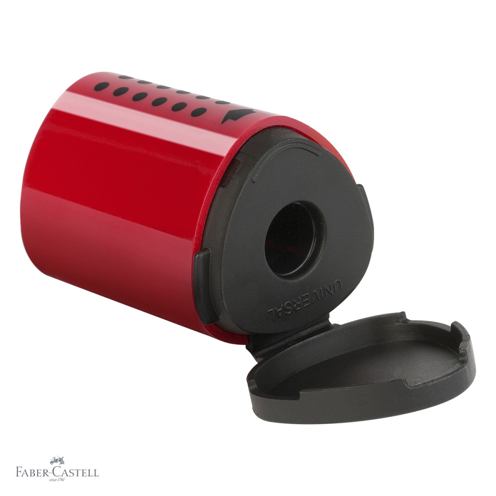 Ascutitoare mini Faber-Castell Grip 2001, cu container, unghi universal de ascutire, pentru penar [4]