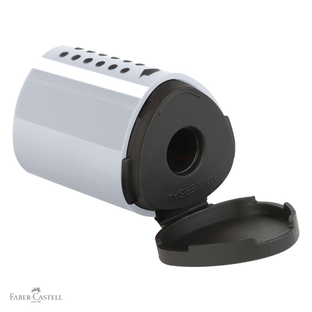 Ascutitoare mini Faber-Castell Grip 2001, cu container, unghi universal de ascutire, pentru penar [4]