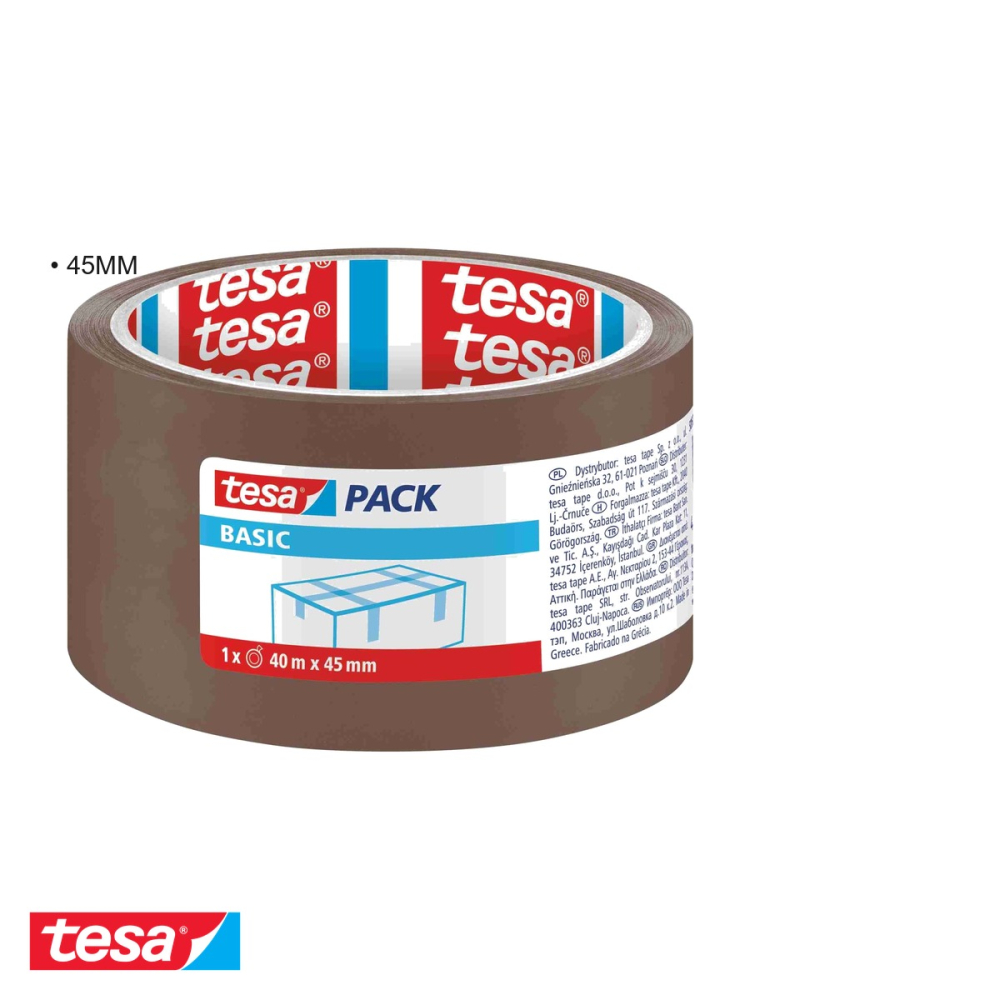 BANDA ADEZIVA MARO 40M 45MM ACRIL TESA [3]