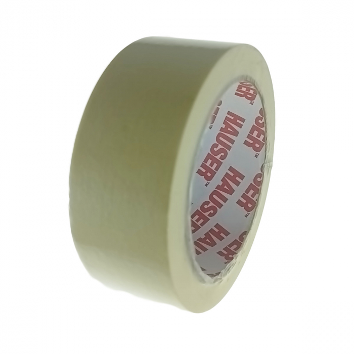 Banda adeziva de mascare, 38mm latime x 40m lungime, Hauser 94951, alba [2]