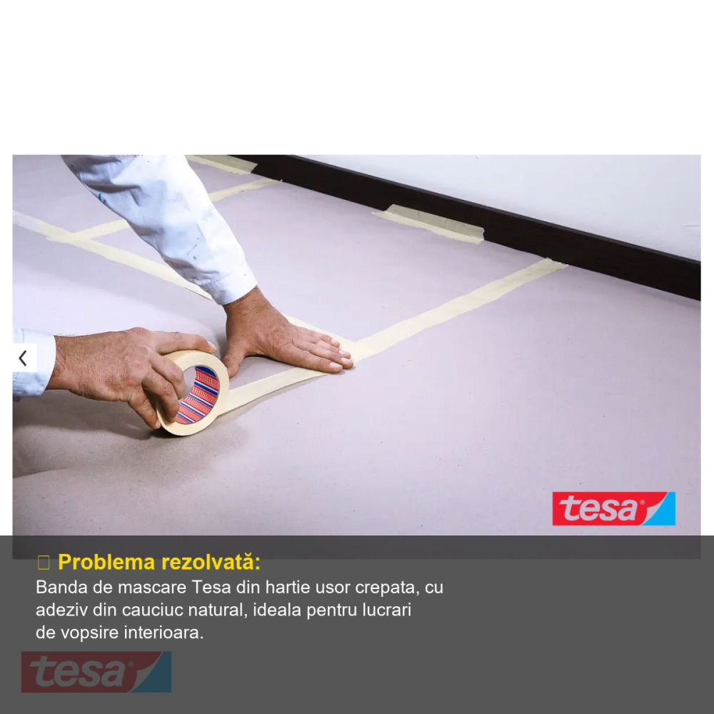 BANDA ADEZIVA MASCARE HARTIE 50M*75MM TESA [4]
