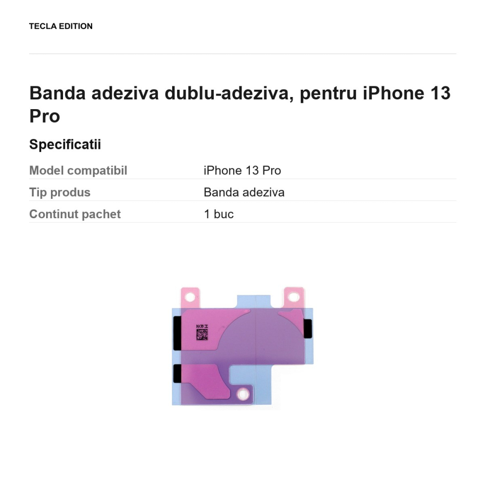 Banda dublu-adeziva, pentru iPhone 13 Pro [3]