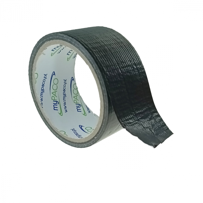 Banda adeziva pentru reparatii din cauciuc armat, myPaco 2876, 48mm latime, 10m lungime, neagra [4]