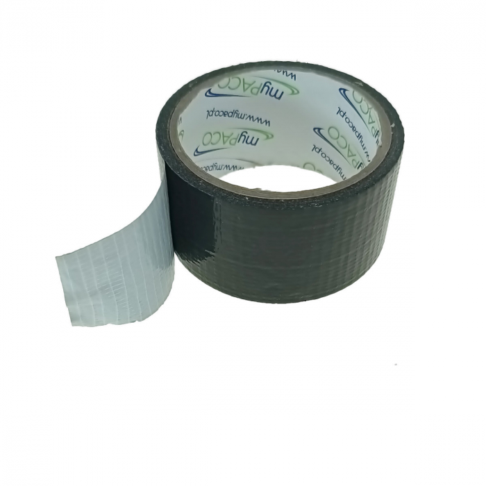 Banda adeziva pentru reparatii din cauciuc armat, myPaco 2876, 48mm latime, 10m lungime, neagra [3]