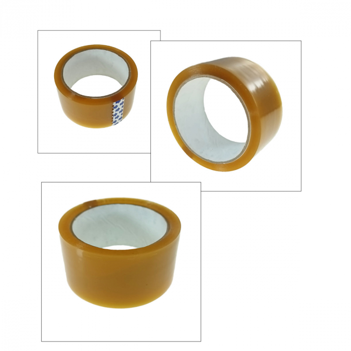 Banda adeziva tip scotch, 48 mm x 54 m, honey H43048, transparenta [5]