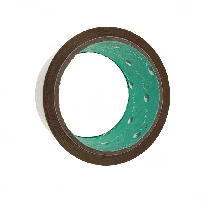 Banda adeziva tip scotch, 48 mm x 54 m, Nova Roll Acril B35048, maro [3]