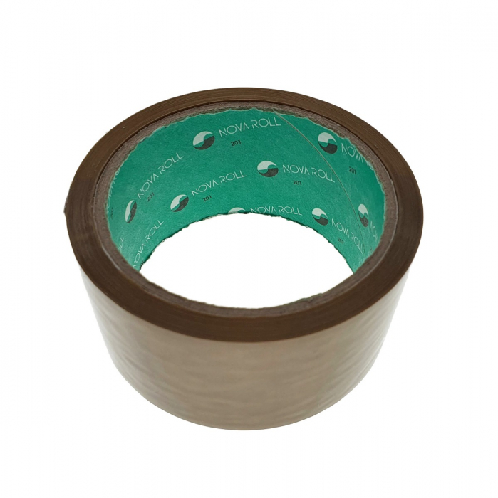 Banda adeziva tip scotch, 48 mm x 54 m, Nova Roll Acril B35048, maro [5]