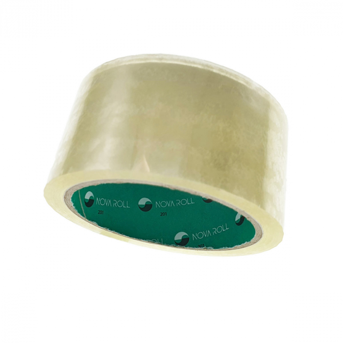 Banda adeziva tip scotch, 48 mm x 60 m, Nova Roll Acril T35048, transparenta [2]