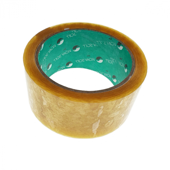 Banda adeziva tip scotch, 48 mm x 60 m, Nova Roll Solvent H43048, transparenta [2]