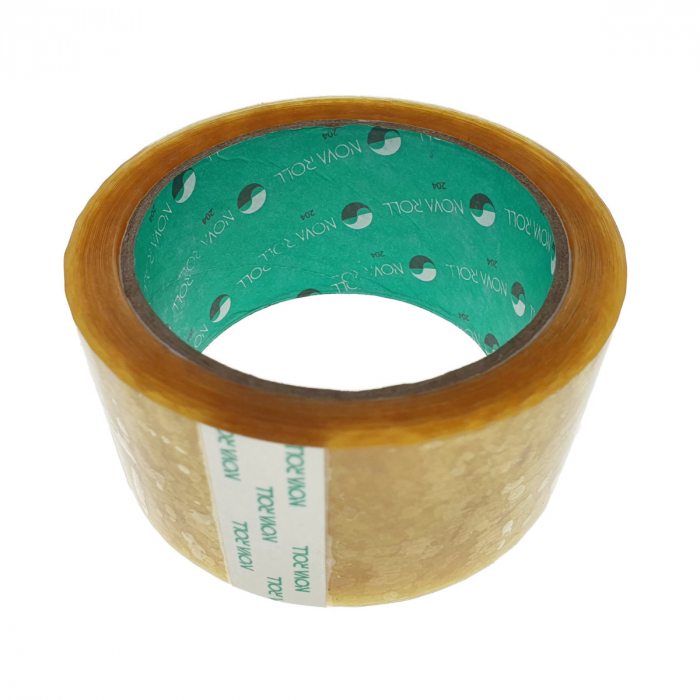 Banda adeziva tip scotch, 48 mm x 60 m, Nova Roll Solvent H43048, transparenta [4]