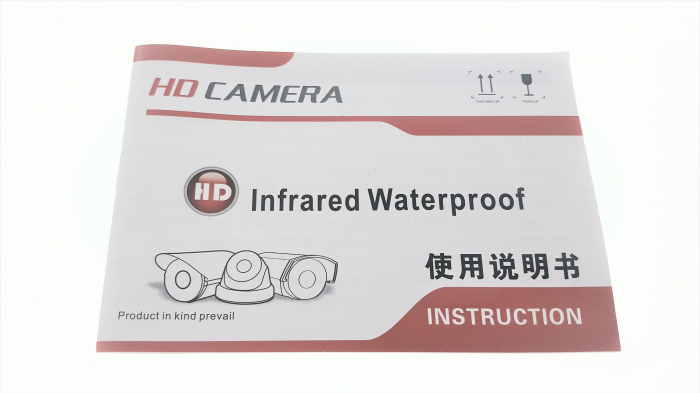 Camera supraveghere Banda video exterior HD, IP66, lentile 3.6mm,1.0MP, 12V,720P [4]