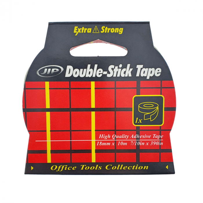 Banda Dubla Adeziva JIP 10603, 18mm x 10m, pentru lipiri rezistente si versatile, Alba [3]