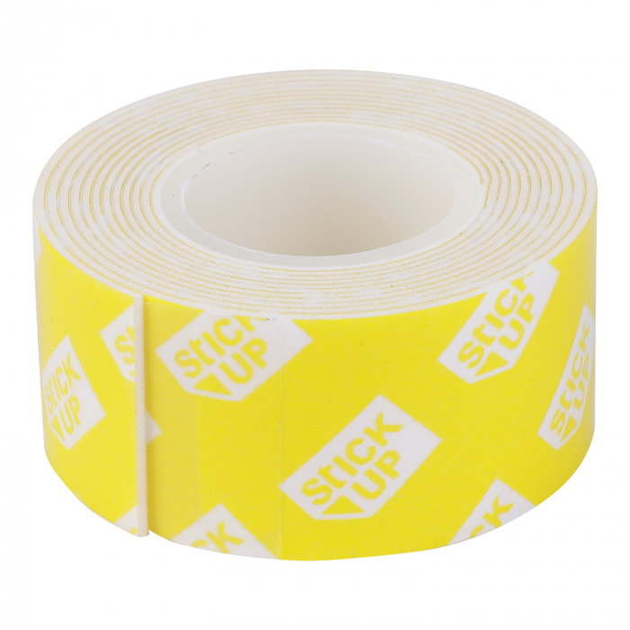 Banda dublu adeziva buretata alba, 25.4mm x 1.5m, DELI A350 11, rezistenta pana la 50kg/m, lipire suprafete multiple [5]