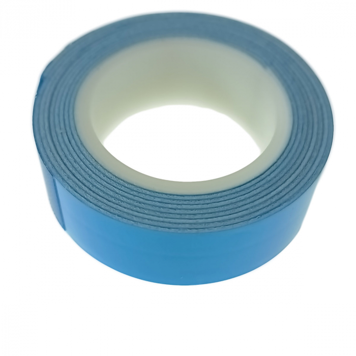 Banda dublu adeziva pentru montare, Polytex 01600, 19mm latime, 1.5m lungime, albastra [4]