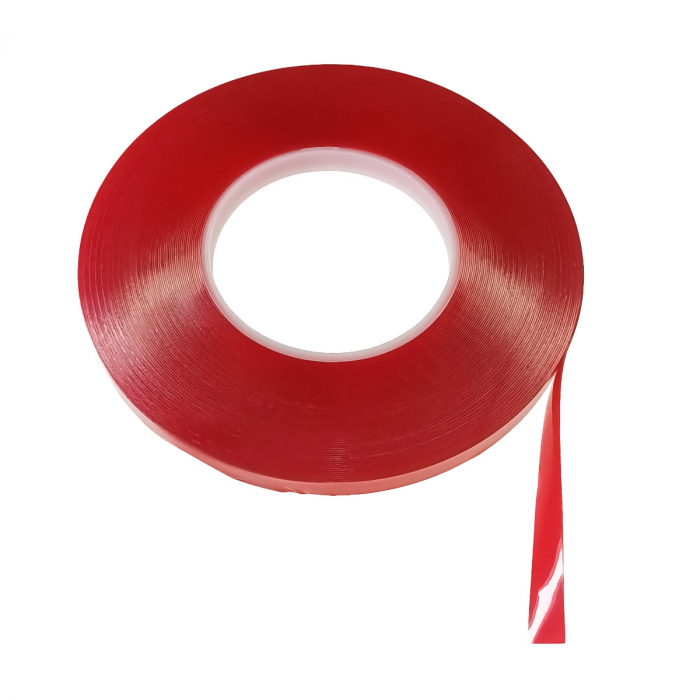 Banda dublu adeziva siliconata transparenta de 10mm x 25m [1]