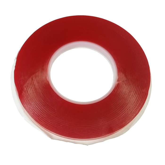 Banda dublu adeziva siliconata transparenta de 10mm x 25m [3]