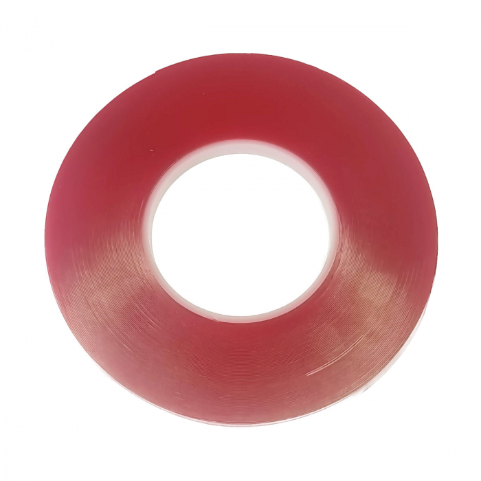 Banda dublu adeziva siliconata transparenta de 9 mm x 25m [2]
