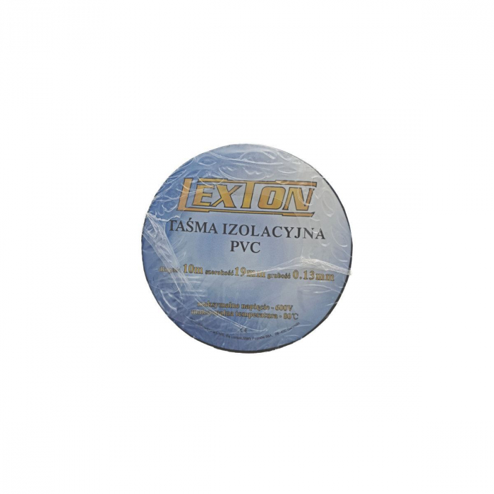 Banda izolatoare PVC 08-400B, 10m lungime,19mm latime,0,13mm grosime, neagra [5]