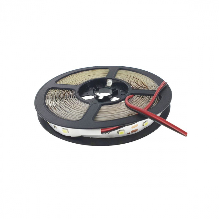 Banda led SMD 2835, 24W, 5m, 60 led/m, 4.8W/m, 6000K alb rece [3]