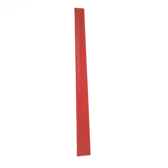 Banda reflectorizanta cu auto-strangere, lungime 40 cm, latime 3 cm, pentru vizibilitate, rosu neon [2]