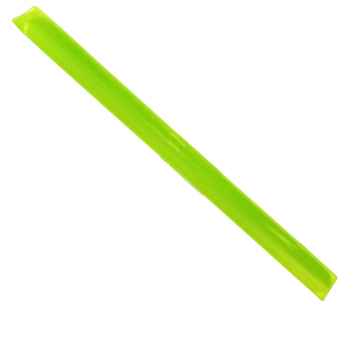 Banda reflectorizanta cu auto-strangere, cod 06893, lungime 40 cm, latime 3 cm, pentru vizibilitate, verde fluorescent [4]