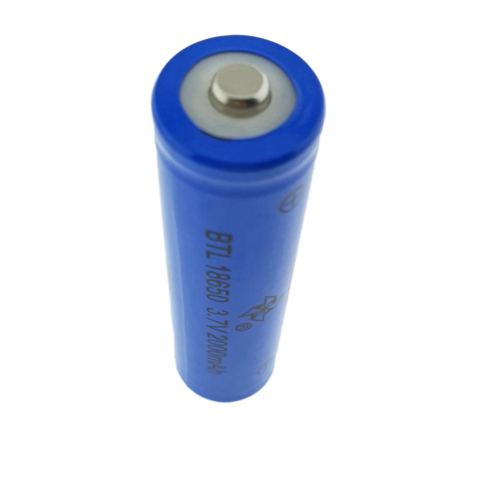 Baterie 18650, 2000mAh, 3.7V, Cu Buton, pentru Lanterne, Vape-uri si Dispozitive Portabile cu un Singur Element [4]
