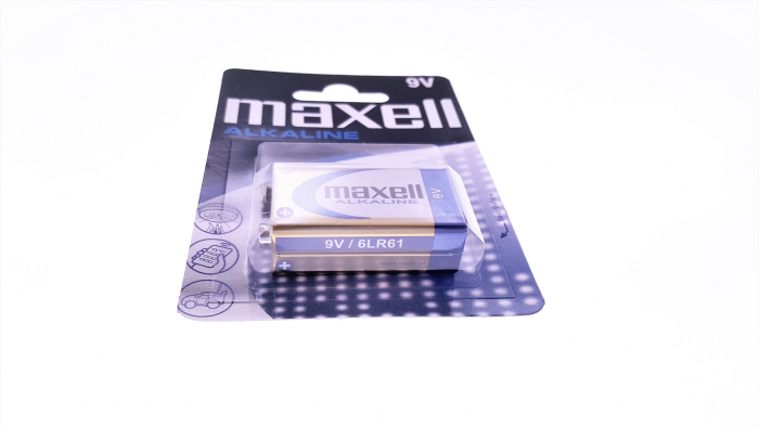 Baterie alcalina 9V blister Maxell [4]