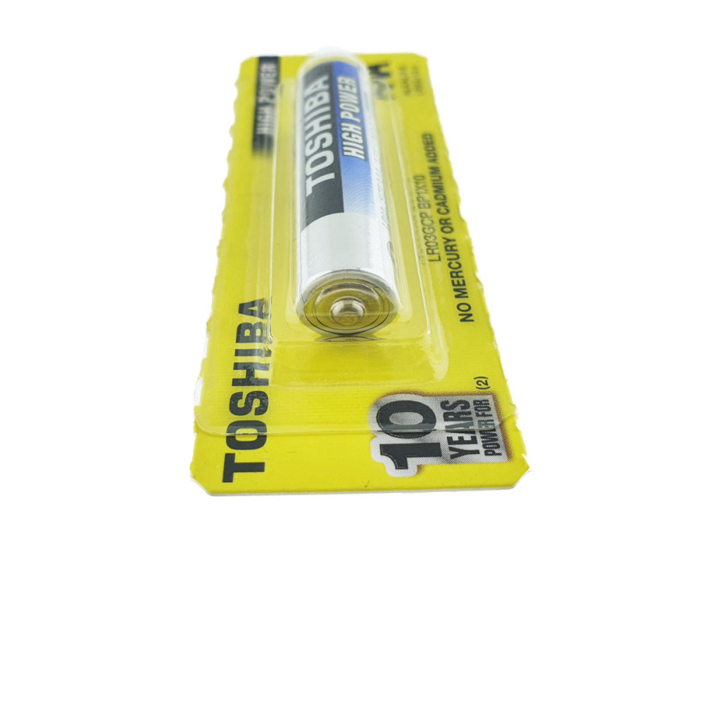 Baterie Alcalina Toshiba High Power AAA LR03, 1.5V, Performanta Ridicata si Fiabilitate, pentru Dispozitive Compacte, Rezistenta la Scurgeri [4]