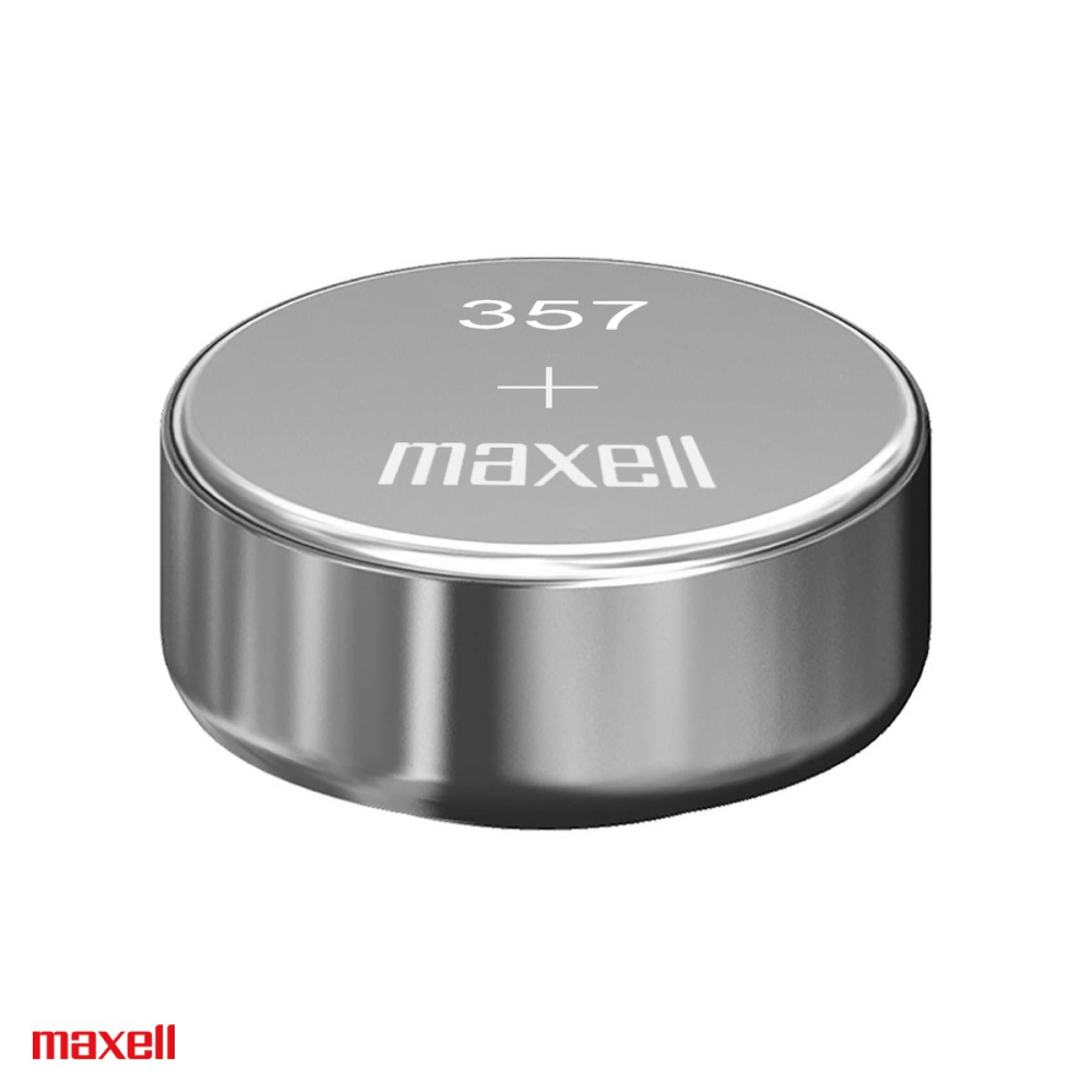 Baterie ceas Maxell SR44W 357 AG13, oxid de argint, 1.55 V, 165 mAh, 11.6 x 5.4 mm, in blister [4]