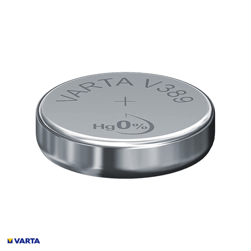 Baterie ceas VARTA V389 SR1130W SR54 AG10, oxid de argint, 1.55 V, 81 mAh, 11.6 x 3.05 mm, in blister [4]