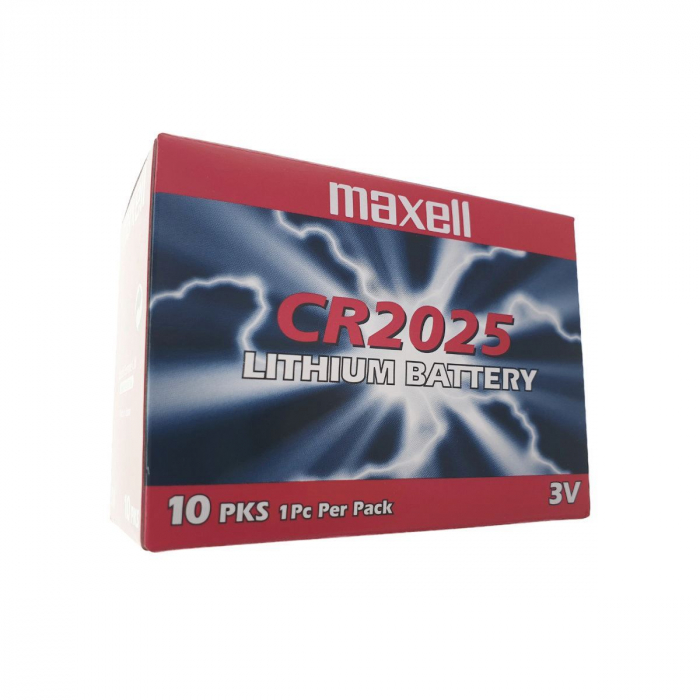 Baterie, MAXELL, CR2025, 3 V, Litiu [3]
