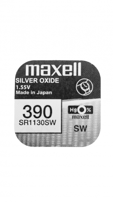 Baterie buton Silver MAXELL SR1130 SW /AG10/ 389/390 / 1.55V [5]
