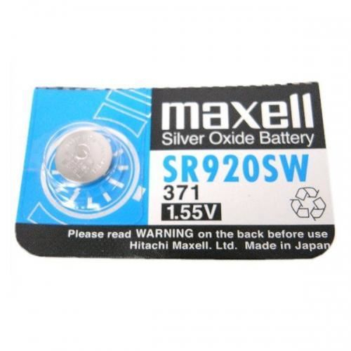 Baterie buton Silver MAXELL SR-920 SW /370/371/AG6 1.55V [4]