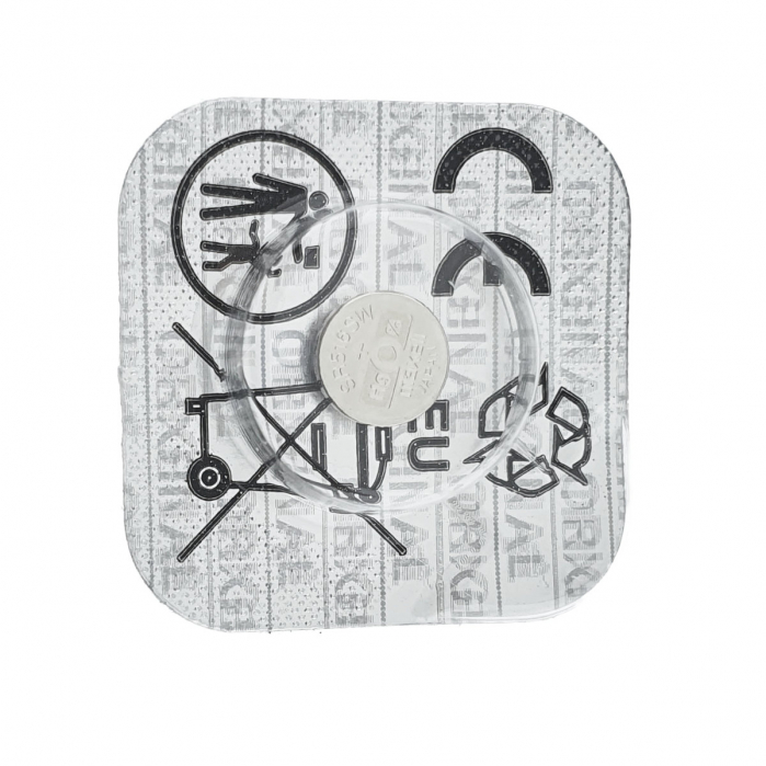 Baterie de ceas tip buton, Maxell SR516W 317, 1.55V, 5.8mm diametru x 1.65mm inaltime, capacitate nominala 11.8 mAh, oxid de argint, in blister o bucata [2]